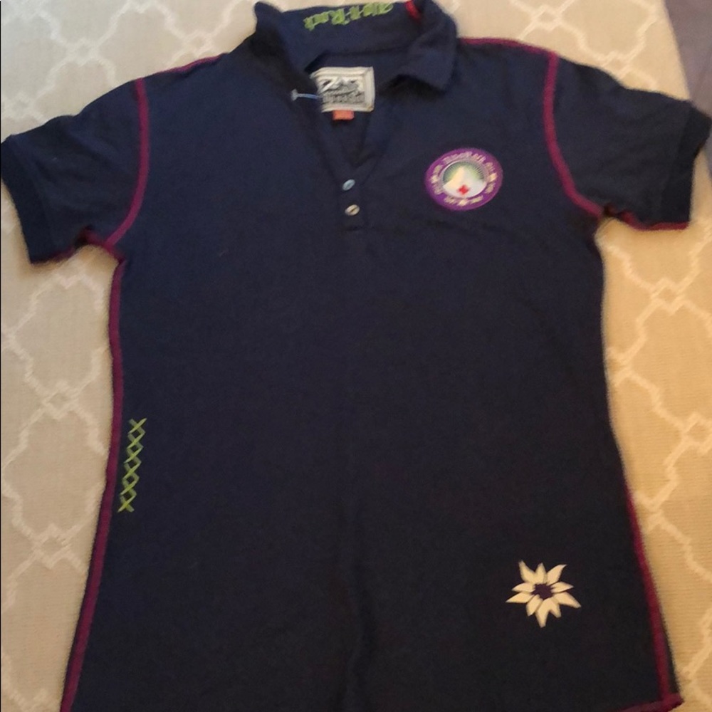 Alp n Rock polo shirt with embroidery with les Alp